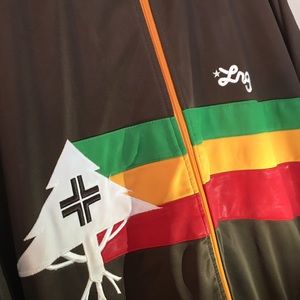 Vintage LRG clothing track jacket 3x